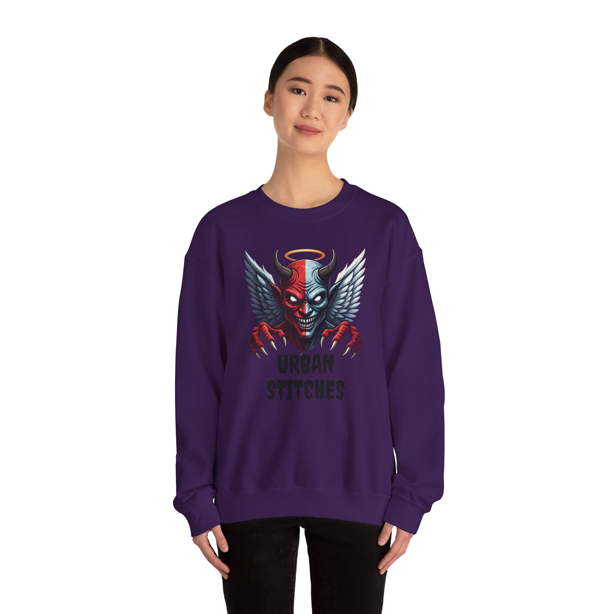 Demon Angel Crewneck Sweatshirt